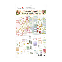 Recollections - Planner Sticker Book - Vintage Floral