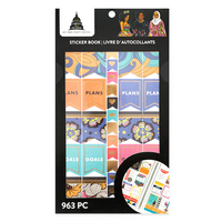 Craft Smith - Capitol Chic Designs - Sticker Book - African Prints Culture