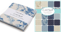 Moda Fabric Precuts Charm Pack - Cold Spell by Laundry Basket Quilts