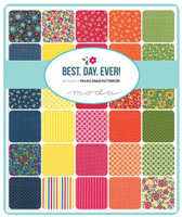 Moda Fabric Precuts - Best Day Ever by April Rosenthal - Fat Quarter Bundle 