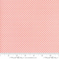 Moda Fabric - Vintage Holiday - Bonnie & Camille - Pink FLANNEL #55162 14F