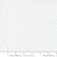 Moda Fabric - Twinkle - April Rosenthal - Twinkle Spring - Basic Dot Star #24106 34