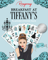 Rongrong - Breakfast at Tiffany's Sticker Pack (Silver Foil)