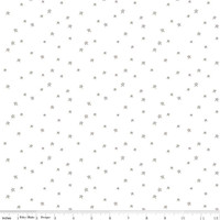 Riley Blake Fabric - Bee Plaids by Lori Holt - Farmhouse Star Pebble #C12039R-PEBBLE