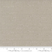 Moda Fabric - Flower Pot - Lella Boutique - Glossary Text Dictionary - Taupe #5164 14