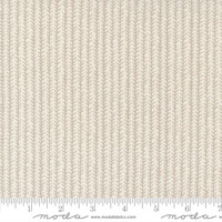 Moda Fabric - Flower Pot - Lella Boutique - Sprout Stripe Chevron Herringbone - Ivory #5165 11