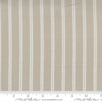 Moda Fabric - Flower Pot - Lella Boutique - Garden Row Stripe Stripe Ticking - Taupe #5167 14