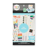The Happy Planner - Me and My Big Ideas - Value Sticker Book - Big - Wake Up & Teach (#759)