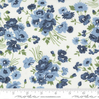 Moda Fabric - Nantucket Summer - Camille Roskelley - Somerset Florals - Cream Multi #55260 11