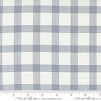 Moda Fabric - Nantucket Summer - Camille Roskelley - Plaid Checks - Cream and Navy #55262 11
