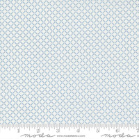 Moda Fabric - Nantucket Summer - Camille Roskelley - Sail Check Plaids - Cream and Light Blue #55265 24