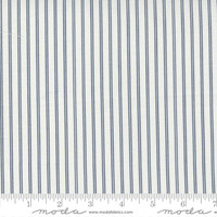 Moda Fabric - Nantucket Summer - Camille Roskelley - Stripe - Cream and Navy #55267 11
