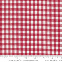 Moda Fabric - Merry Little Christmas Wovens - Bonnie & Camille - Gingham - Red and White #55249 13