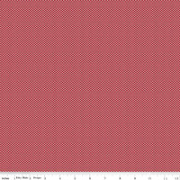 Riley Blake Fabric - Bee Plaids by Lori Holt - October Red #C12026R-RED