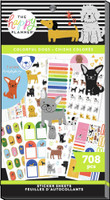 The Happy Planner - Me and My Big Ideas - Value Pack Stickers - Colorful Dogs (#708)