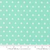Moda Fabric - Merry Little Christmas - Bonnie & Camille - Little Trees Christmas Blender - Aqua #55246 16