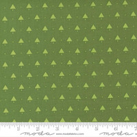 Moda Fabric - Merry Little Christmas - Bonnie & Camille - Little Trees Christmas Blender - Spruce #55246 13