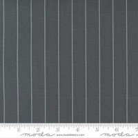 Moda Fabric - Merry Little Christmas - Bonnie & Camille - Holiday Stripe - Charcoal #55244 18