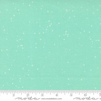 Moda Fabric - Merry Little Christmas - Bonnie & Camille - Snow Dot - Aqua #55245 16