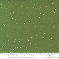 Moda Fabric - Merry Little Christmas - Bonnie & Camille - Snow Dot - Spruce #55245 13