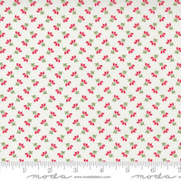 Moda Fabric - Merry Little Christmas - Bonnie & Camille - Little Berries - White & Multicolored #55247 19