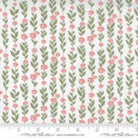 Moda Fabric - Country Rose - Lella Boutique - Climbing Vine Small Floral - Cloud #5171 11