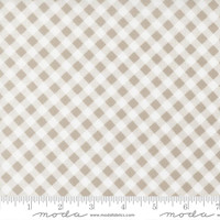 Moda Fabric - Country Rose - Lella Boutique - Gingham Checks and Plaids - Taupe #5174 16
