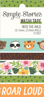 Simple Stories - Into The Wild Washi Tape - Set of 5