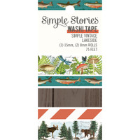 Simple Stories - Simple Vintage Lakeside Washi Tape - Set of 5