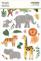 Carpe Diem - Simple Stories - A5 Sticker Book - Into The Wild