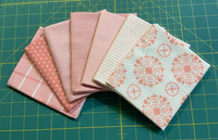 Moda Fabric - Bonnie & Camille - Petite Fat Quarter Bundle - Pink (Set B)