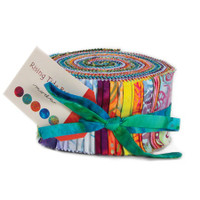 Moda Fabric Precuts Jelly Roll - Rising Tides Batiks 
