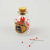 Little House - Bottle Pins – Red