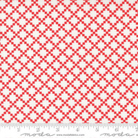Moda Fabric - Dwell - Camille Roskelley - Nine Patch Checks and Plaids - Cream Red #55272 11