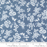Moda Fabric - Dwell - Camille Roskelley - Songbird Small Floral - Lake #55273 15