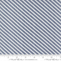 Moda Fabric - Dwell - Camille Roskelley - Ticking Stripe - Navy #55274 31