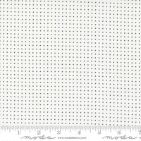 Moda Fabric - Dwell - Camille Roskelley - Pin Dot - Cream Navy #55276 31