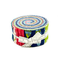 Moda Fabric Precuts Jelly Roll - Tide Pool by Kate Nelligan