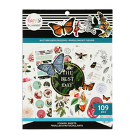 The Happy Planner - Me and My Big Ideas - Large Value Pack Stickers - Butterflies & Blooms (#109)