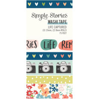 Simple Stories - Life Captured Washi Tape - Set of 5