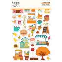 Simple Stories - A5 Sticker Book - Harvest Market