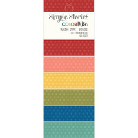 Simple Stories - Color Vibe Washi Tape - Bolds - Set of 6