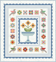 Riley Blake Designs - Calico by Lori Holt of Bee in My Bonnet - Birds Quilt Boxed Kit
