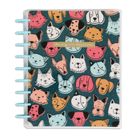 The Happy Planner - Me and My Big Ideas - Classic Happy Planner - Playful Pets - 12 Months (Undated, Checklist)