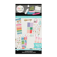 The Happy Planner - Me and My Big Ideas - Value Pack Stickers - Bright Clear Essentials (#1623) 