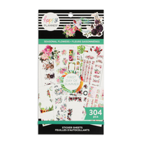 The Happy Planner - Me and My Big Ideas - Value Pack Stickers - Seasonal Flowers (#304) 