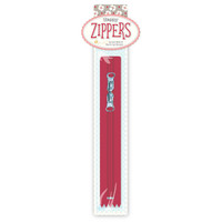 Riley Blake Designs - Lori Holt of Bee in My Bonnet - 16" Happy Zipper Red