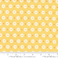 Moda Fabric - Simply Delightful - Sherri & Chelsi - Petal Small Floral - Buttercup #37640 23