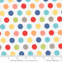 Moda Fabric - Simply Delightful - Sherri & Chelsi - Dots - Off White Multi #37642 11