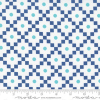 Moda Fabric - Simply Delightful - Sherri & Chelsi - Journey Blenders - Nautical Blue #37643 32